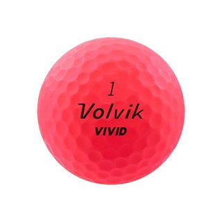 Volvik Vivid golfové míčky, růžové