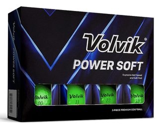 Volvik Power Soft golfové míčky, zelené