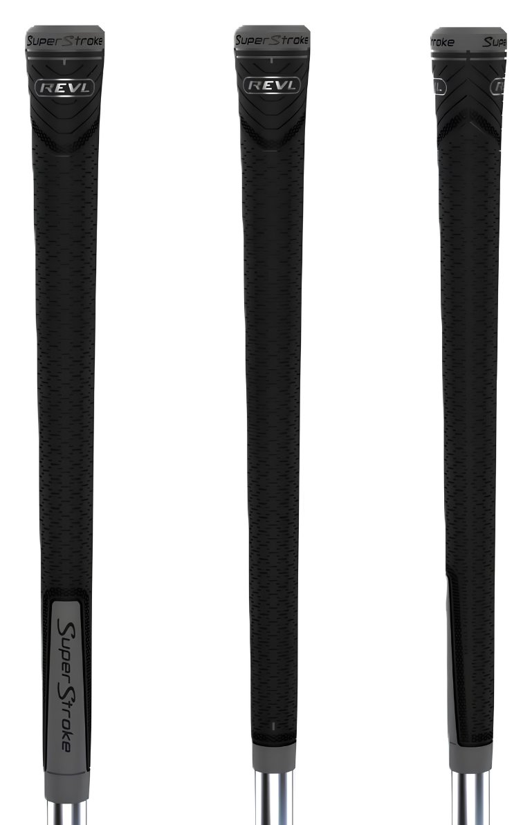Superstroke REVL Player Club grip, Standard, černo/šedý
