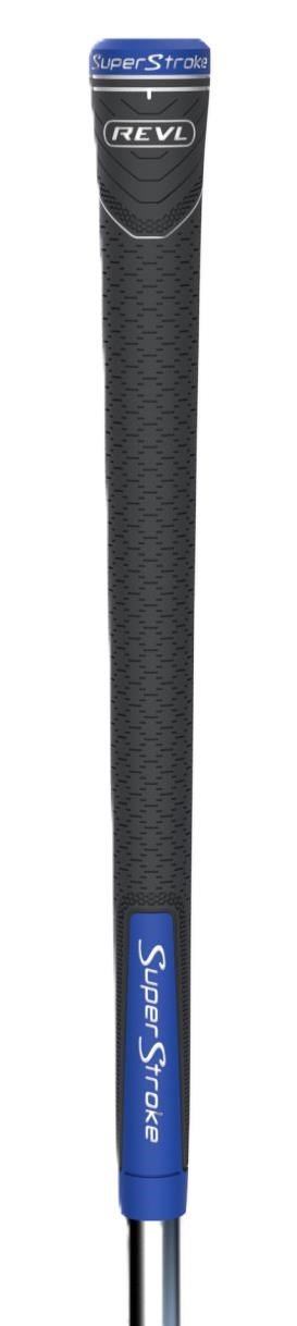Superstroke REVL Player Club grip, Standard, šedo/modrý