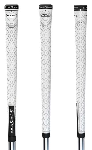 Superstroke REVL Player Club grip, Midsize, bílo/černý