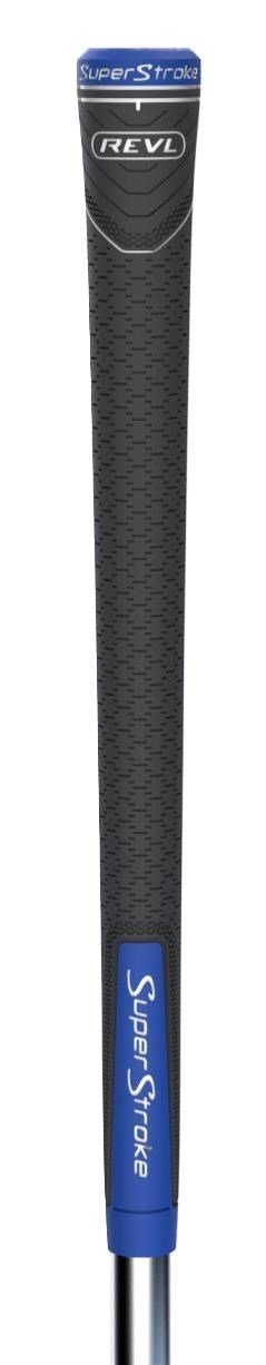 Superstroke REVL Player Club grip, Midsize, šedo/modrý