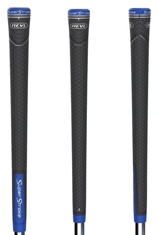 Superstroke REVL Player Club grip, Midsize, šedo/modrý