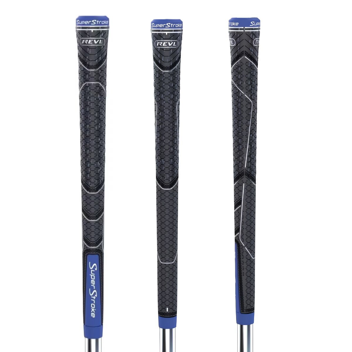 Superstroke REVL Element Club grip, Standard, šedo/modrý