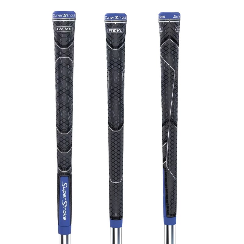 Superstroke REVL Element Club grip, Standard, šedo/modrý