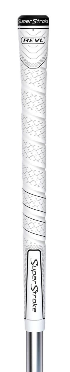 Superstroke REVL Comfort Club grip, Standard, bílý