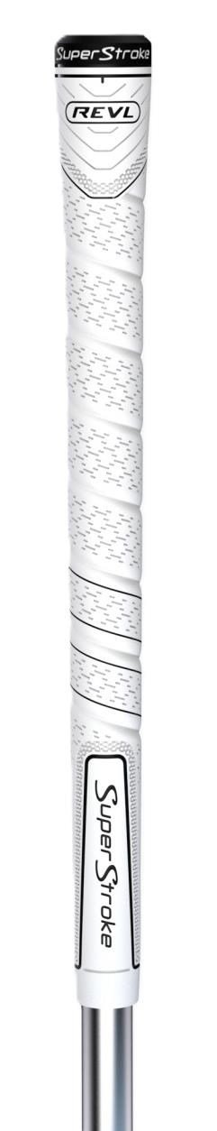 Superstroke REVL Comfort Club grip, Midsize, bílý