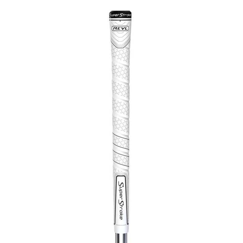 Superstroke REVL Comfort Club grip, Midsize, bílý