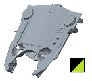 Big Max Upper Bag Holder držák pro Blade IP, černo/limetkový