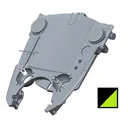 Big Max Upper Bag Holder držák pro Blade IP, černo/limetkový