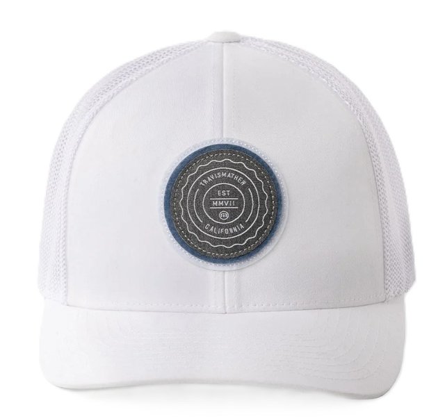 Travis Mathew The Patch pánská kšiltovka, bílá