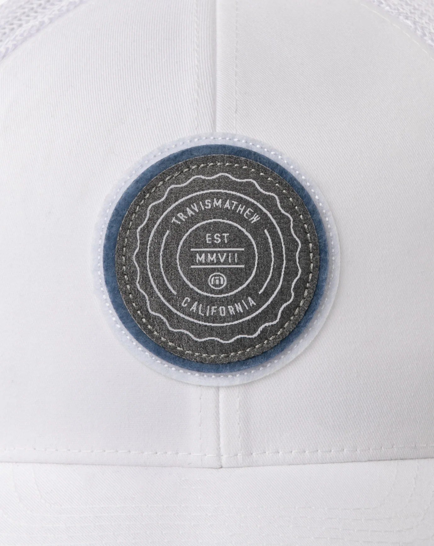 Travis Mathew The Patch pánská kšiltovka, bílá
