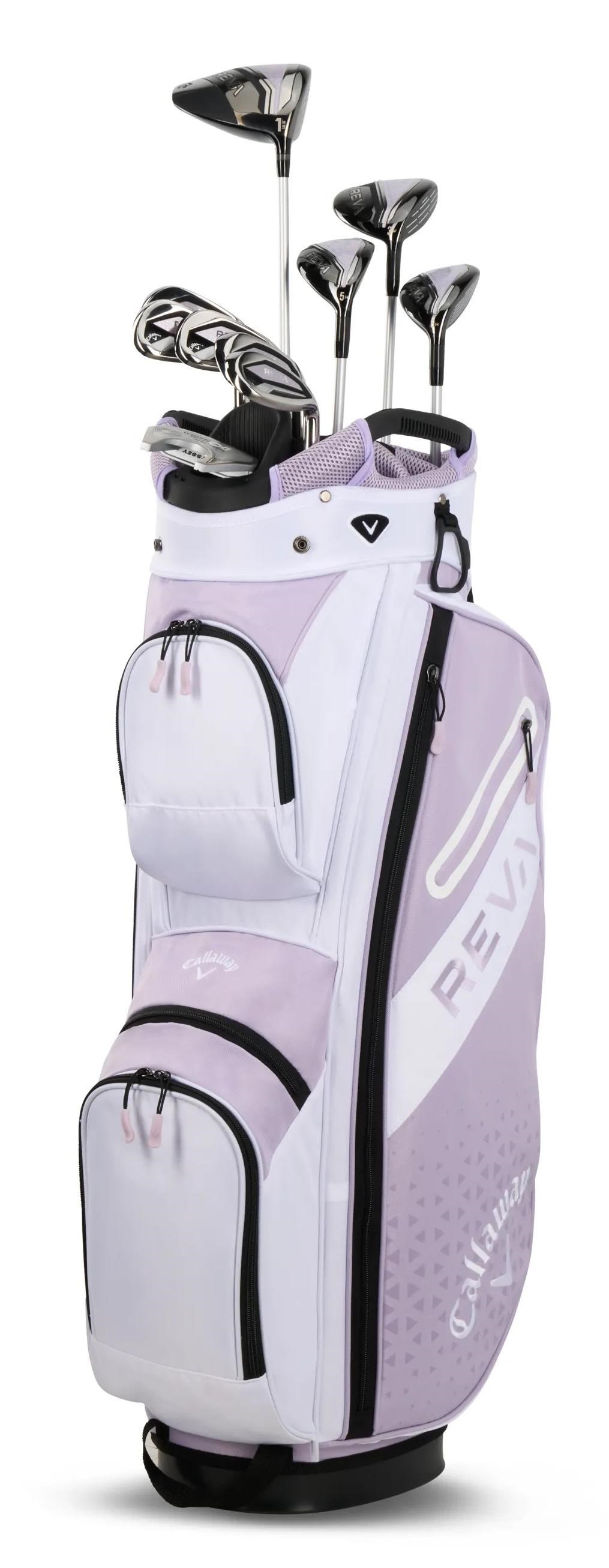 Callaway REVA 11PC Violet mist dámský golfový set