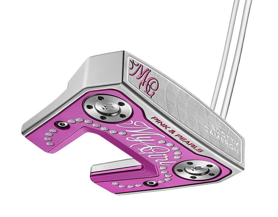 Scotty Cameron My Girl Pink & Pearls Limited putter, 34"