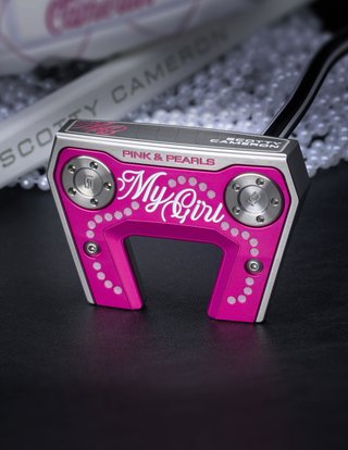 Scotty Cameron My Girl Pink & Pearls Limited putter, 34"
