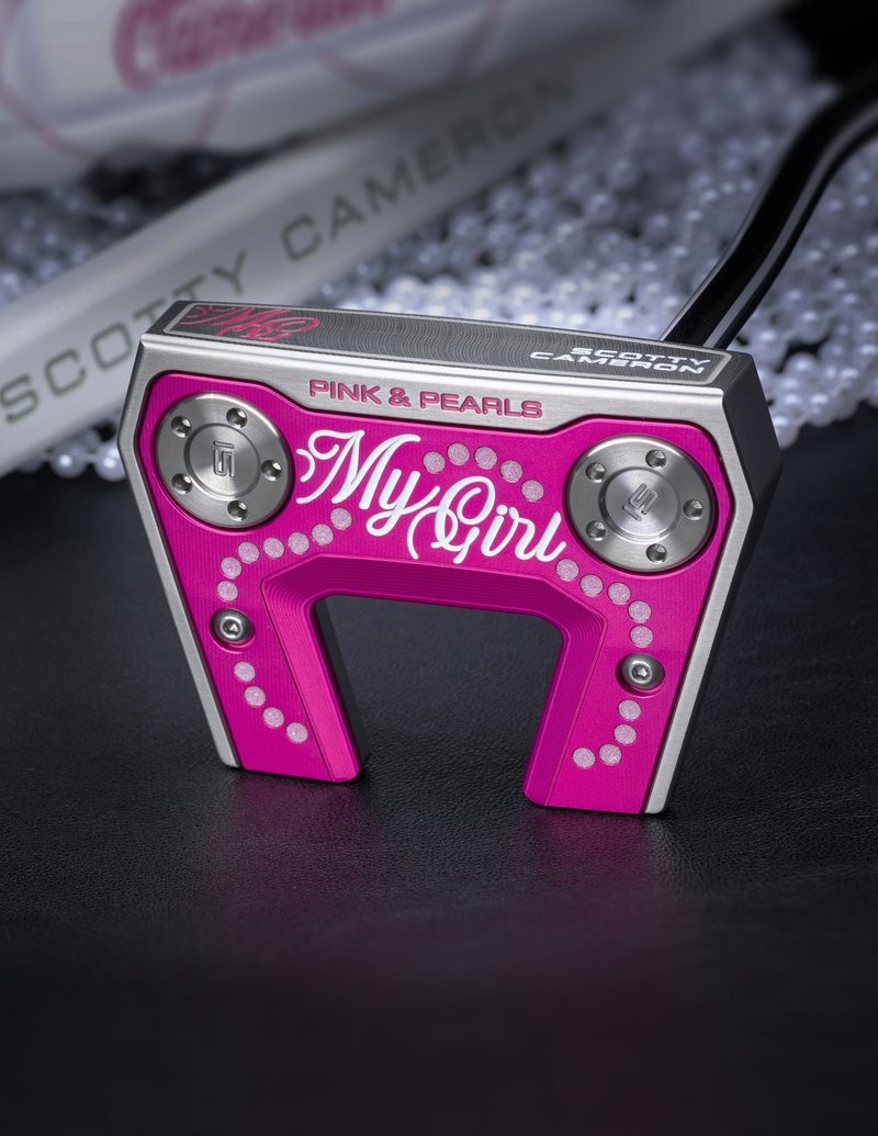 Scotty Cameron My Girl Pink & Pearls Limited putter, 34"