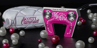 Scotty Cameron My Girl Pink & Pearls Limited putter, 34"