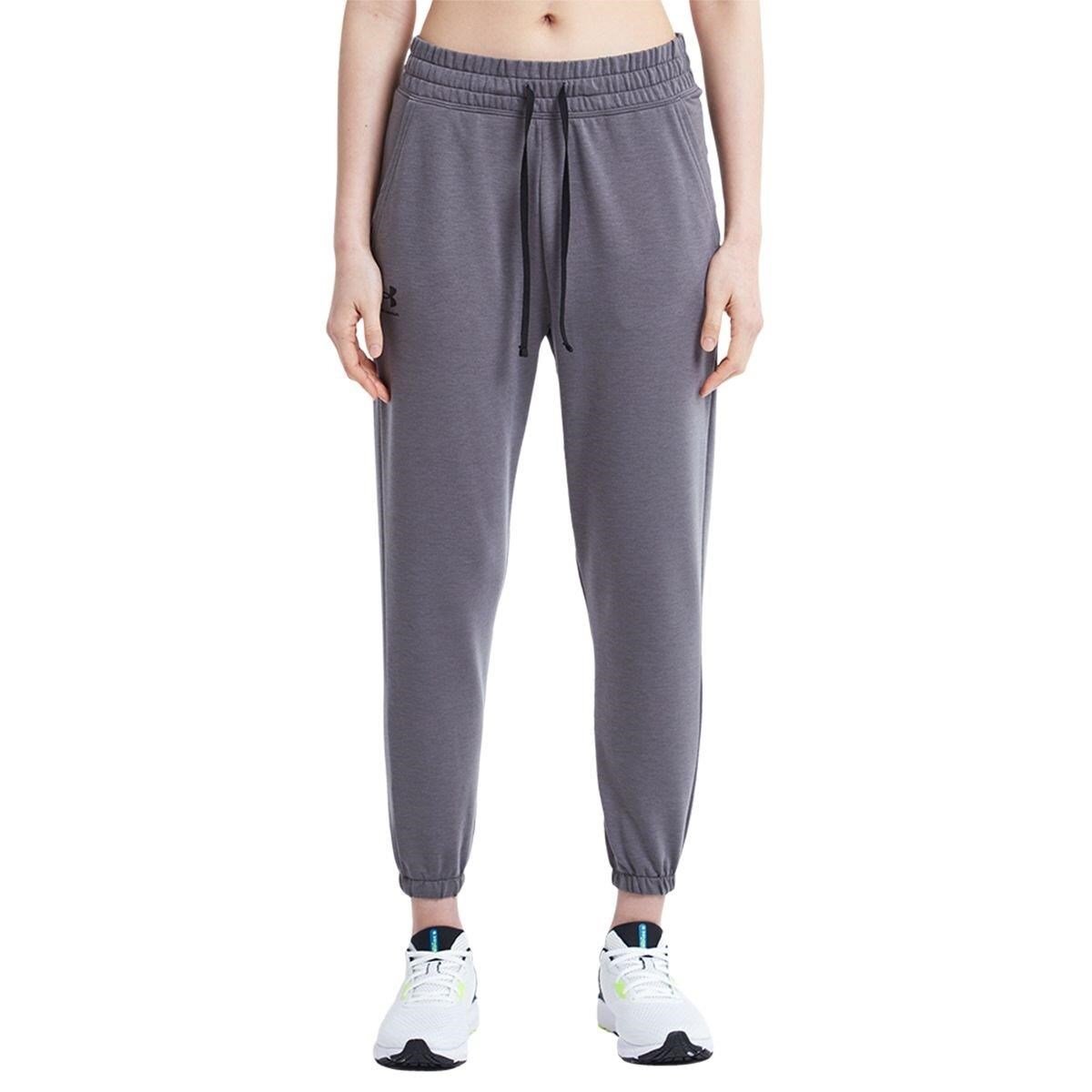 Under Armour Rival Terry Jogger dámské tepláky, šedé