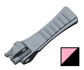 Big Max Foot Brake Blade Trio/Quattro náhradní nožní brzda, růžová