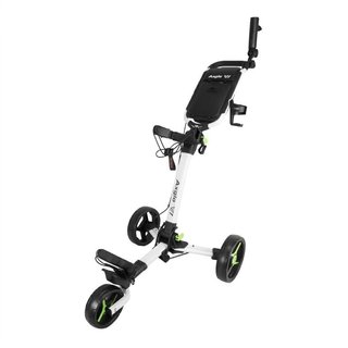 Axglo V1 manuální golfový vozík, bílo/zelený