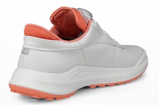 Ecco Core Boa dámské golfové boty, white/burnt coral
