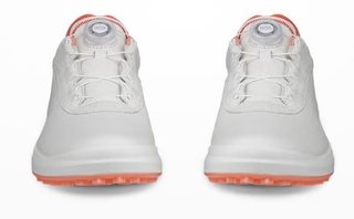Ecco Core Boa dámské golfové boty, white/burnt coral