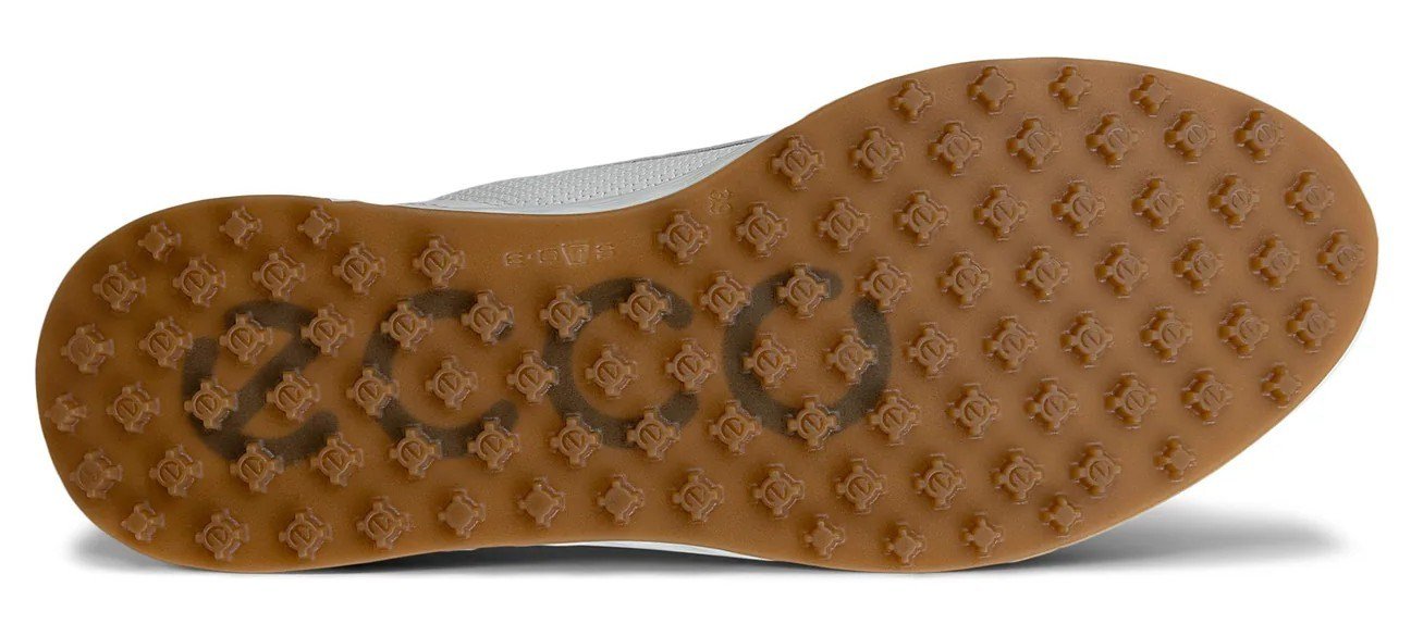 Ecco S-Casual dámské kožené golfové voděodolné boty, bílé