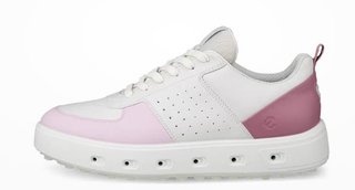 Ecco Golf Street 720 dámské golfové boty, white/blush/blossom rose