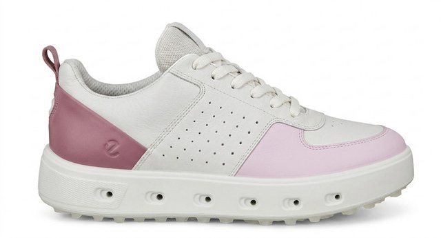Ecco Golf Street 720 dámské golfové boty, white/blush/blossom rose