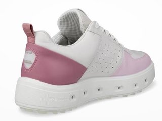 Ecco Golf Street 720 dámské golfové boty, white/blush/blossom rose