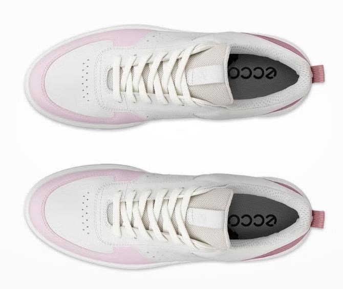 Ecco Golf Street 720 dámské golfové boty, white/blush/blossom rose