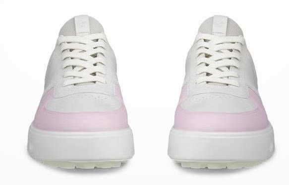 Ecco Golf Street 720 dámské golfové boty, white/blush/blossom rose