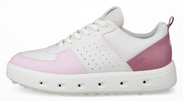 Ecco Golf Street 720 dámské golfové boty, white/blush/blossom rose