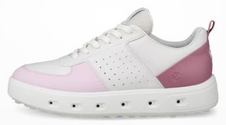 Ecco Golf Street 720 dámské golfové boty, white/blush/blossom rose