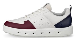 Ecco Street 720 pánské golfové boty, dark ruby/white/marine