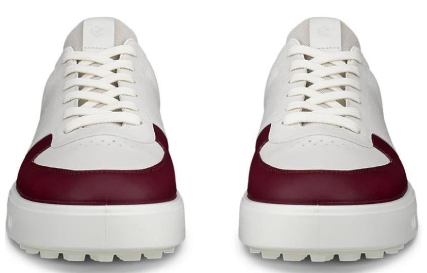 Ecco Street 720 pánské golfové boty, dark ruby/white/marine