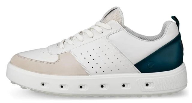 Ecco Street 720 pánské golfové boty, gravel/white/baygreen