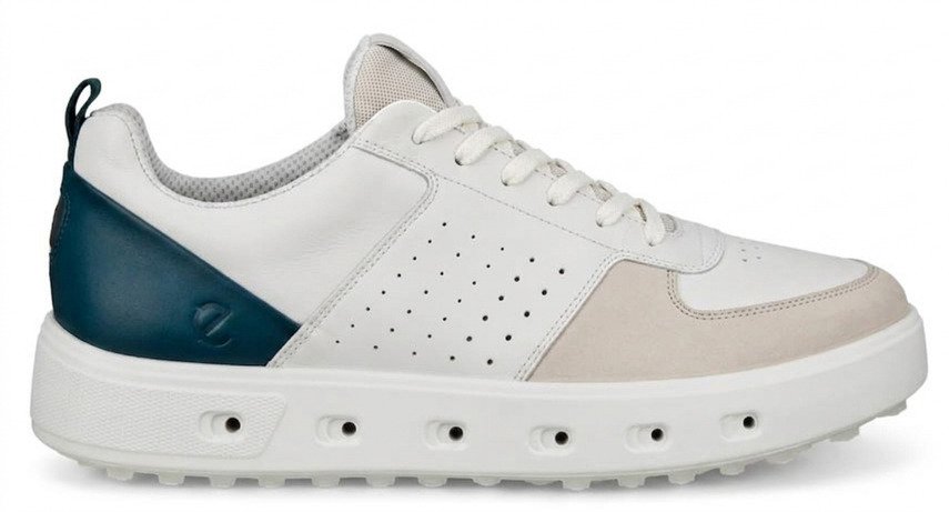 Ecco Street 720 pánské golfové boty, gravel/white/baygreen
