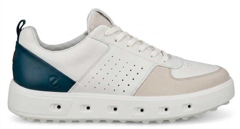 Ecco Street 720 pánské golfové boty, gravel/white/baygreen