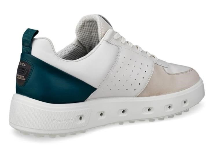 Ecco Street 720 pánské golfové boty, gravel/white/baygreen