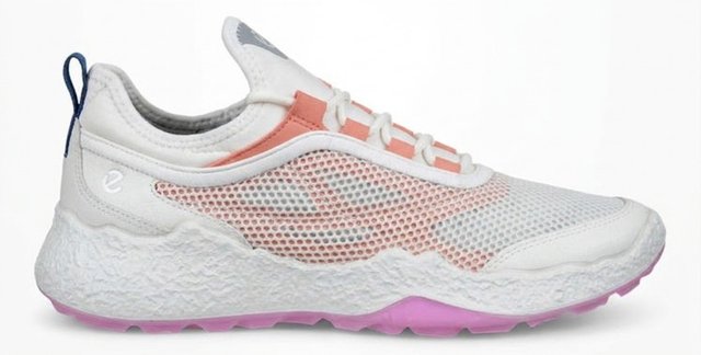Ecco Biom H5 dámské golfové boty, white/burnt coral