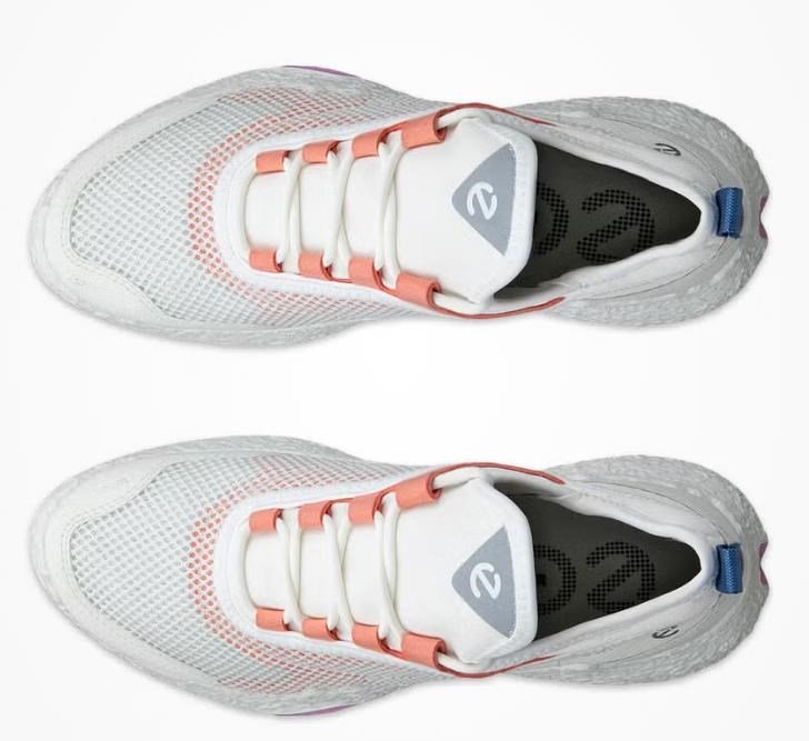 Ecco Biom H5 dámské golfové boty, white/burnt coral