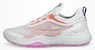 Ecco Biom H5 dámské golfové boty, white/burnt coral