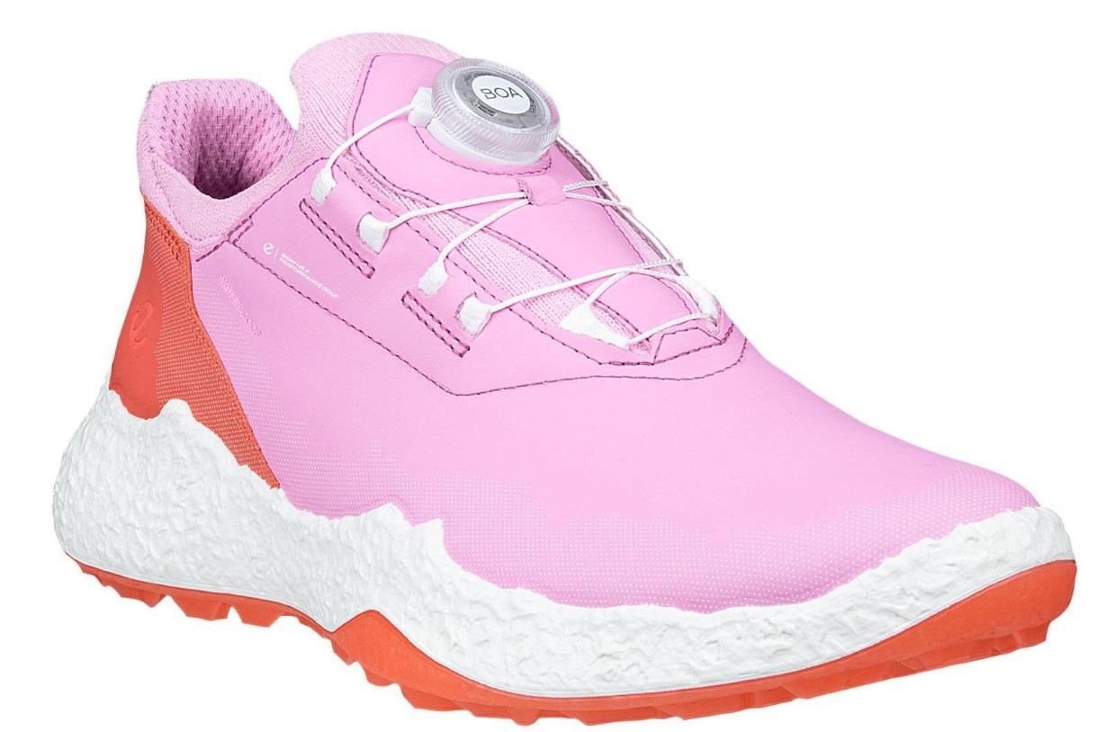 Ecco Biom H5 BOA dámské golfové boty, lilac chiffon/burnt coral