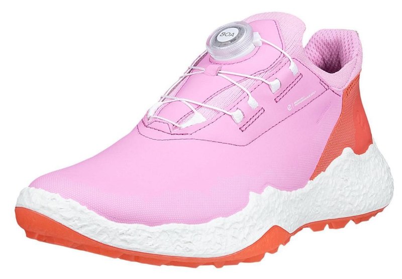 Ecco Biom H5 BOA dámské golfové boty, lilac chiffon/burnt coral