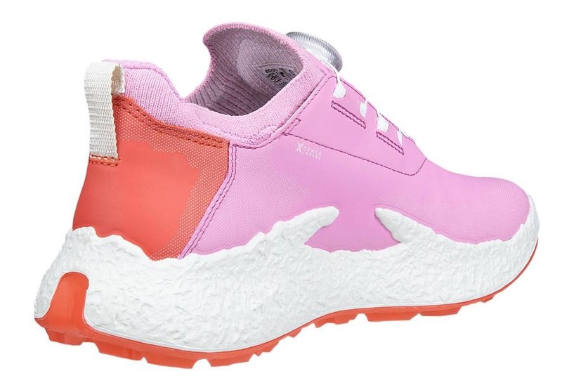 Ecco Biom H5 BOA dámské golfové boty, lilac chiffon/burnt coral
