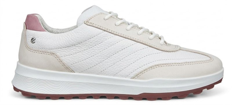 Ecco Street Vibe dámské golfové boty, limestone/white/blush
