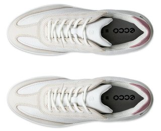 Ecco Street Vibe dámské golfové boty, limestone/white/blush