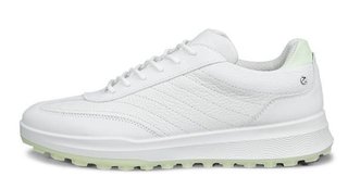 Ecco Street Vibe dámské golfové boty, shadow white/lime cream