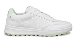 Ecco Street Vibe dámské golfové boty, shadow white/lime cream